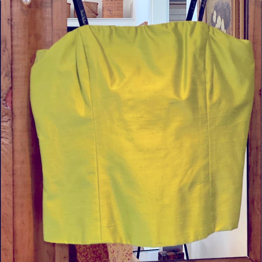 Nicole Miller Collection strapless evening top